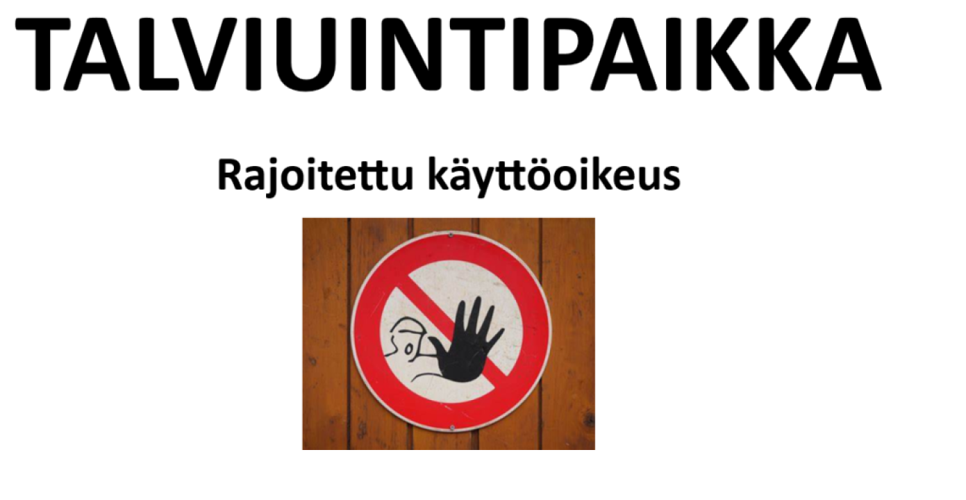 rajoitettu käyttöoikeus