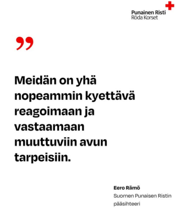 Kriiseihin reagointi