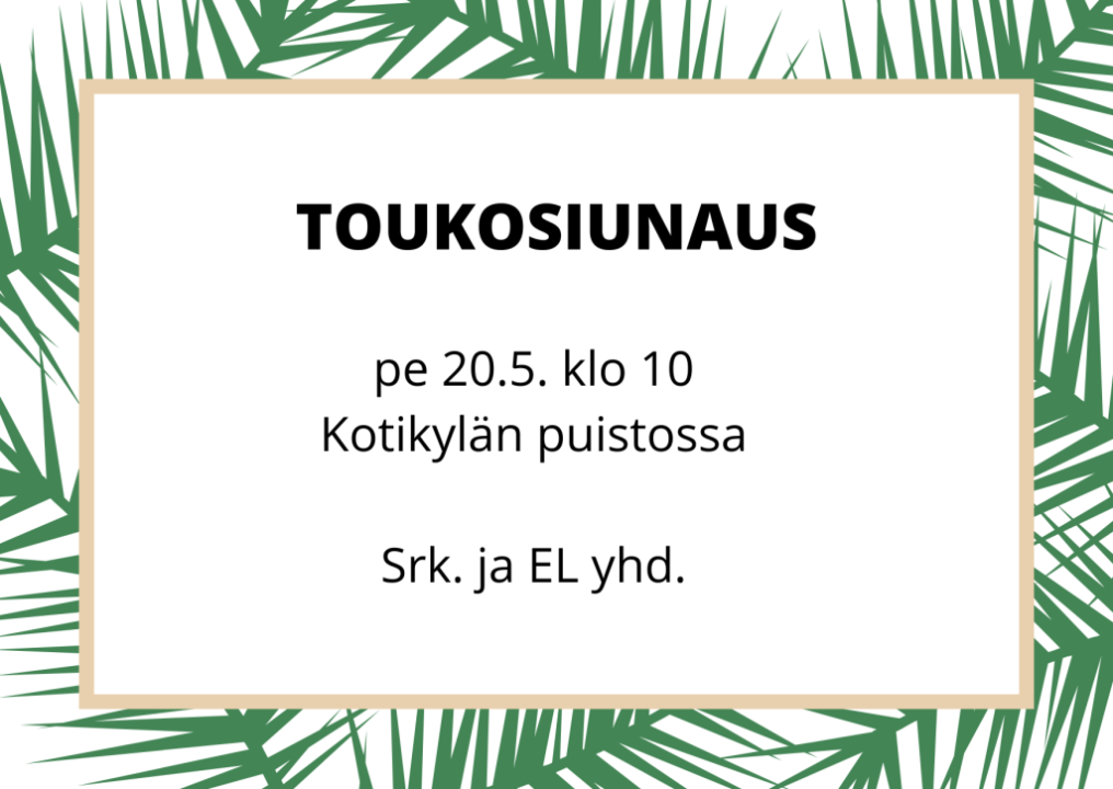 Toukosiunaus