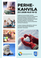 Perhekahvila lapsiaan kotona hoitaville vanhemmille